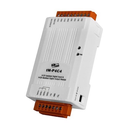 Icp Das 4 Channel Isolated Digital Inputs and 4 Channel Isolated Digital Outputs tM-P4C4